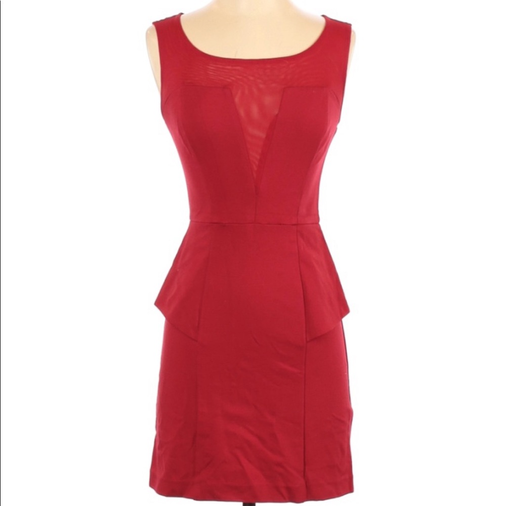 Red Guess dress